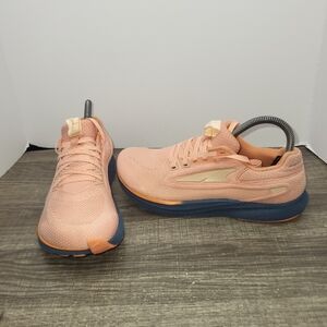 Altra Women's Athletic Shoes in Peach and Navy